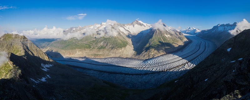 Panorama Aletschgletscher